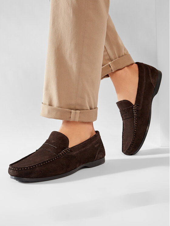 Sebago Mokasyny Sebago Byron Suede 70016Z0 Brązowy