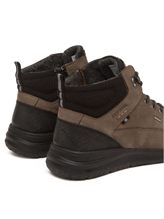 Josef Seibel Šnurovacia obuv Josef Seibel Wales 50 MA095 Sivá