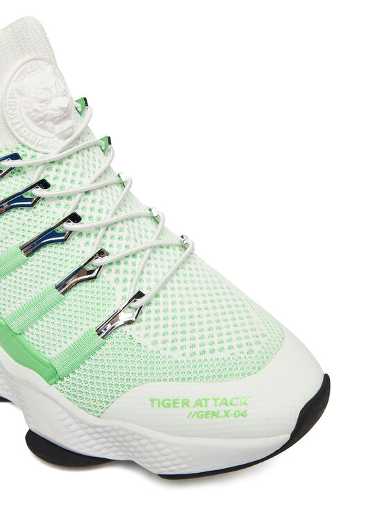 Plein Sport Sneakersy Plein Sport SAES USC0518 STE003N Biela