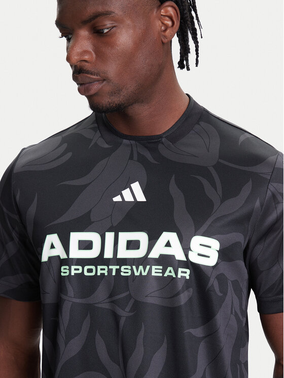 adidas adidas Футболка Common Goal JW0247 Чорний Regular Fit