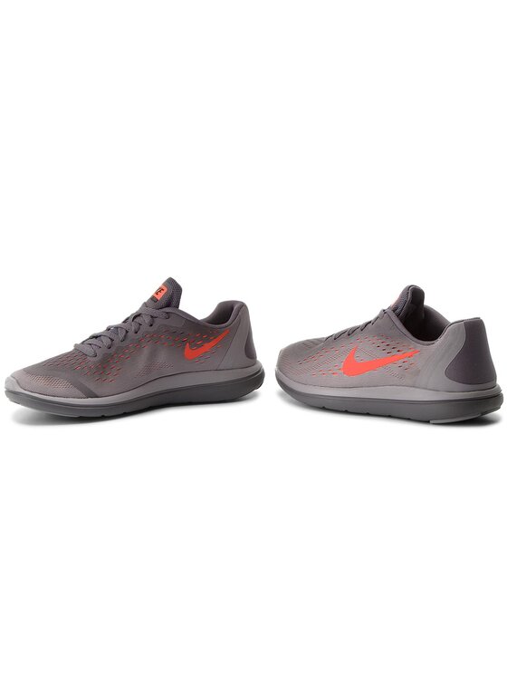 Nike Маратонки за бягане Nike Flex 2017 Rn (GS) 904236 010 Сив