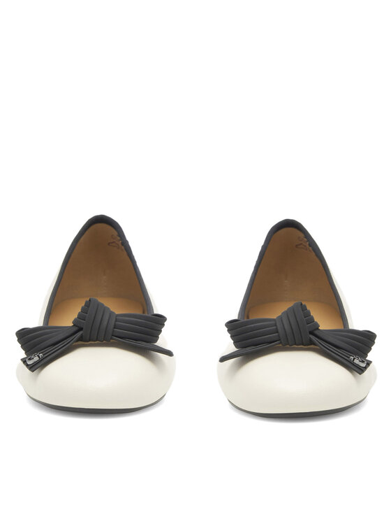 GINO ROSSI Baleriny Gino Rossi COZY-HS001-1-2 Écru