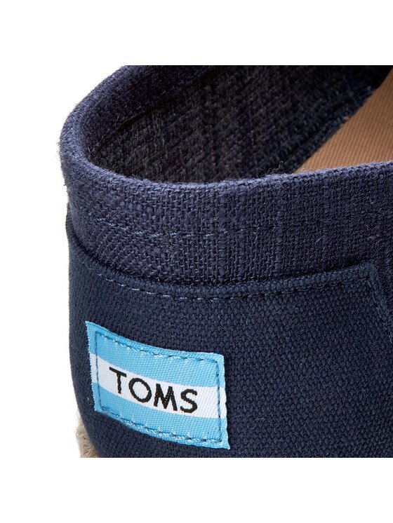 Toms Espadrile Toms Classic 10008553 Mornarsko modra
