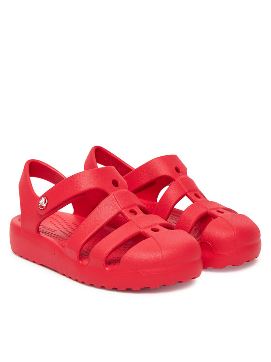 Crocs Босоніжки Crocs Kids' Classic Fisherman Sandal 210625 Червоний