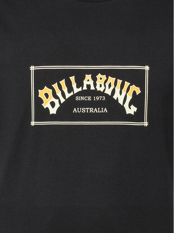 Billabong Billabong Футболка Arch EBYZT00167 Чорний Regular Fit