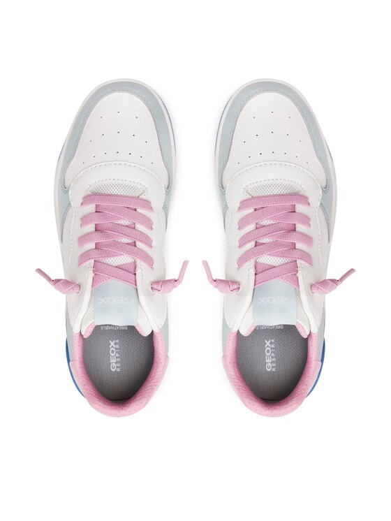 Geox Laisvalaikio batai Geox J Washiba Girl J36HXD 054FU C0130 D Balta
