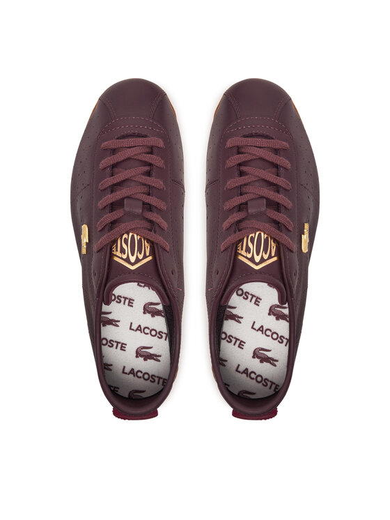 Lacoste Снікерcи Lacoste Club Low 52SFA0103 Бордовий