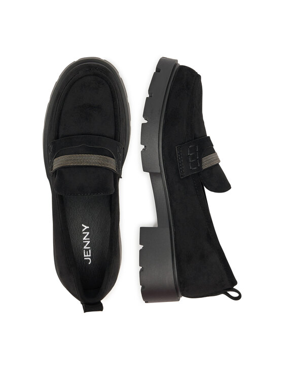 JENNY Mokasíny JENNY ISLA WS21095-01 Černá