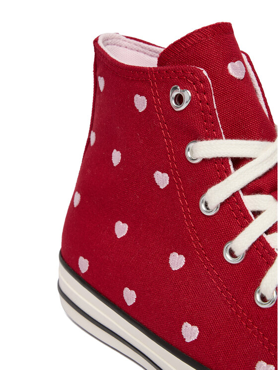 Converse Кеди Converse Chuck Taylor All Star Hearts & Roses A19065C Червоний