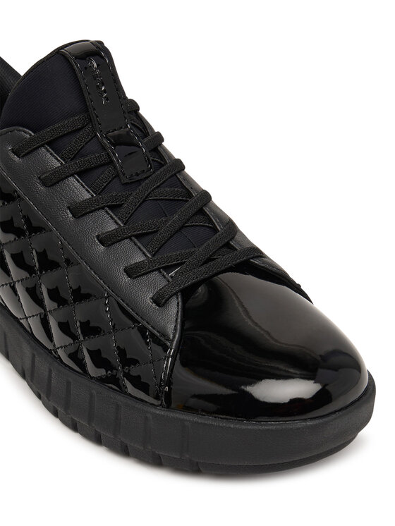 Geox Sneakersy Geox D Flextride Plus D667SB 254 C9999 Czarny