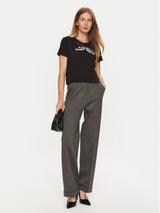 ViCOLO ViCOLO Футболка RS0042 Чорний Regular Fit