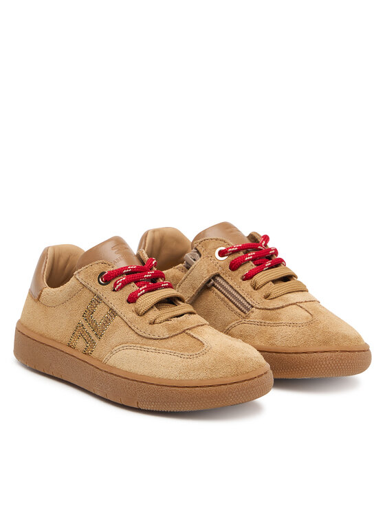 Elisabetta Franchi Sneakersy Elisabetta Franchi F1A9-E0655-0071 Beżowy ciemny