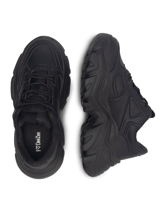 DeeZee Sneakers DeeZee MEG WS91620-02 Nero