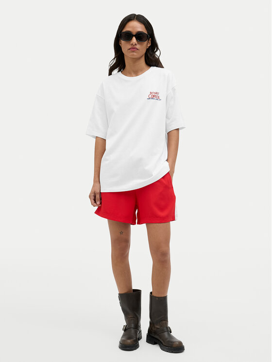 JJXX JJXX Футболка Nina 12273776 Білий Loose Fit