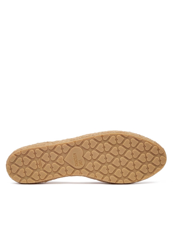 LOVE MOSCHINO Еспадрильї LOVE MOSCHINO JA10562G0OIG5104 Бежевий