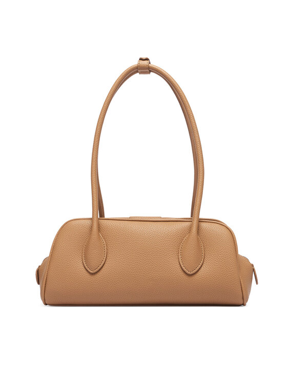 Calvin Klein Borsetta Calvin Klein Emblem Trio Pebble Shoulder Bag LV04F3743G Beige