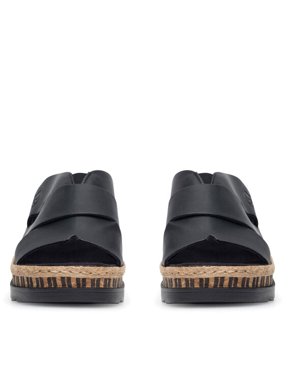 Rieker Espadryle Rieker V7989-00 Czarny