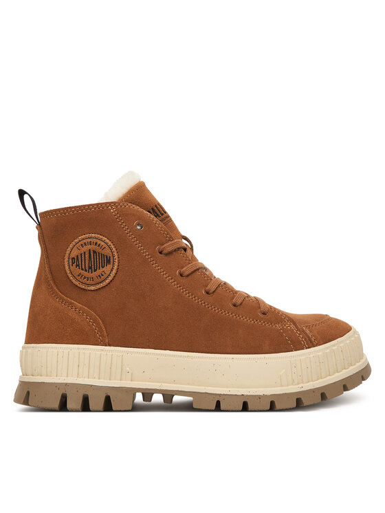 Palladium Bakancs Palladium Pallashock Zip Warm 74353-257-M Barna