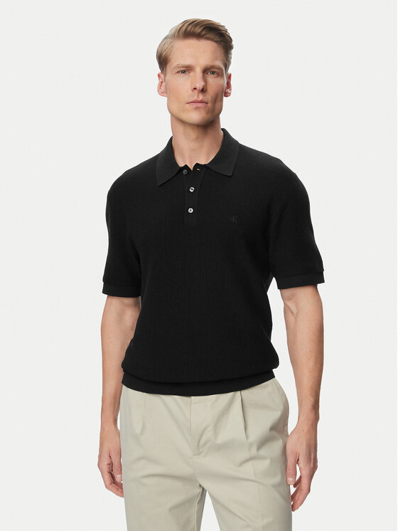 Calvin Klein Calvin Klein Polo LV04LG313G Negro Regular Fit