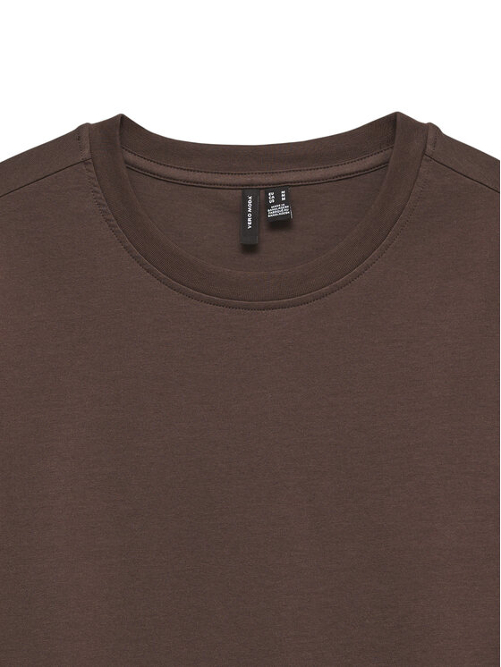 Vero Moda Vero Moda Marškinėliai Paulina 10316991 Ruda Regular Fit