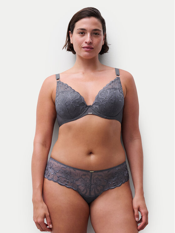 Chantelle Chantelle Sujetador con aros Fleurs C12M20 Gris