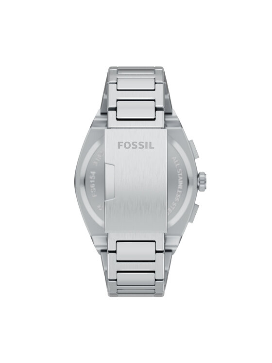 Fossil Годинник Fossil Everett FS6154 Срібний