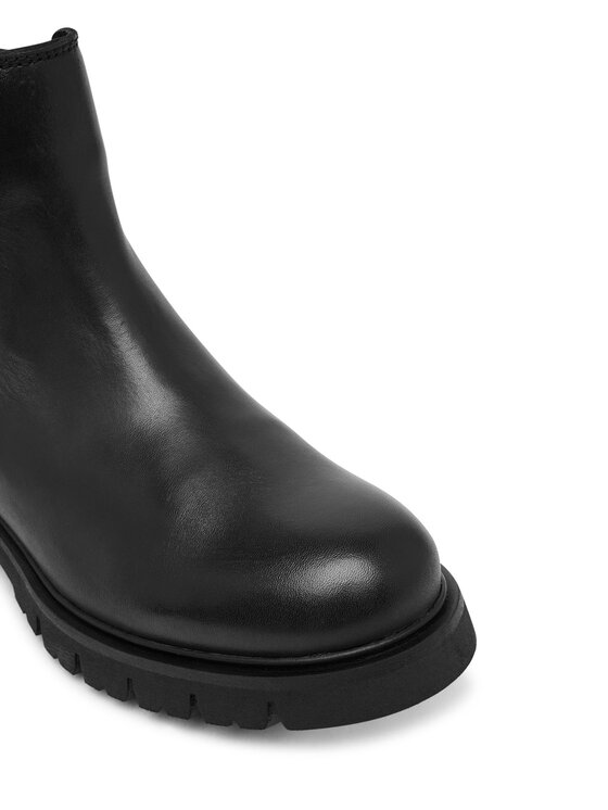 Tommy Jeans Μποτάκια με λάστιχο Tommy Jeans Tjw Cleated Chelsea Boots EN0EN03105 Μαύρο