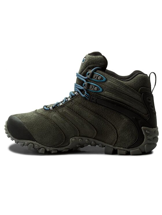 Merrell Trekingová obuv Merrell Cham II Wtpf Mid Ltr J09377 Zelená