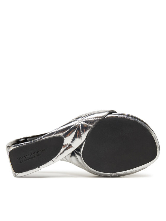 United Nude Šľapky United Nude Mobius Hi 10001902188 Strieborná