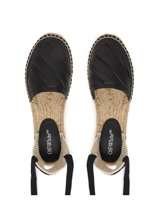 Off-White Espadrilles Off-White OWIB015S23LEA0011010 Melns