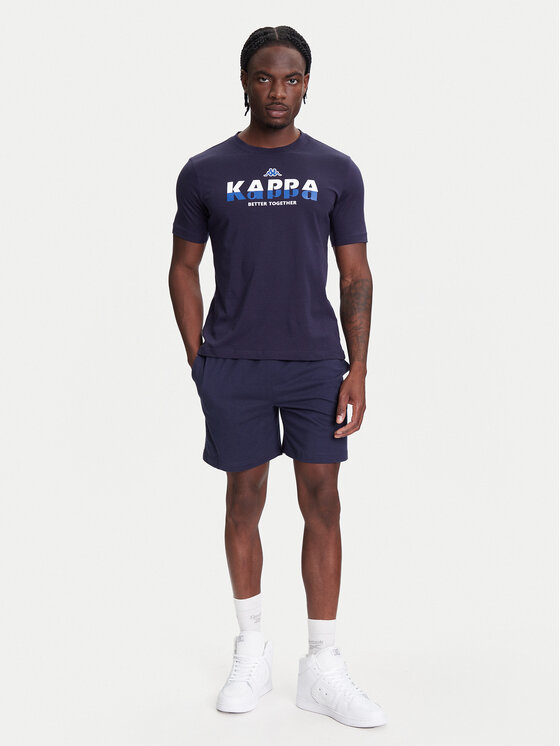 Kappa Kappa Футболка 351U8KW 193 Cиній Regular Fit