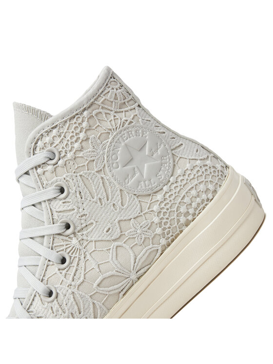 Converse Bambas Converse Chuck Taylor All Star Lift Platform Butterflies A07538C Blanco