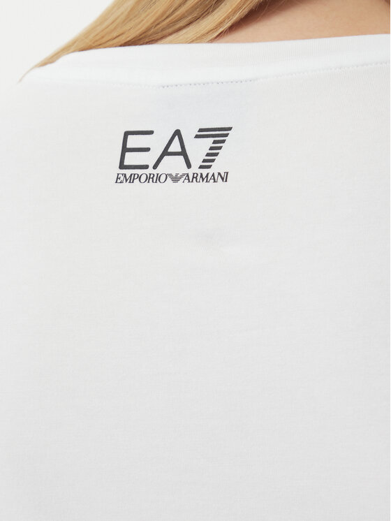EA7 Emporio Armani EA7 Emporio Armani Camiseta 7W001445 AF10373 U0002 Blanco Regular Fit