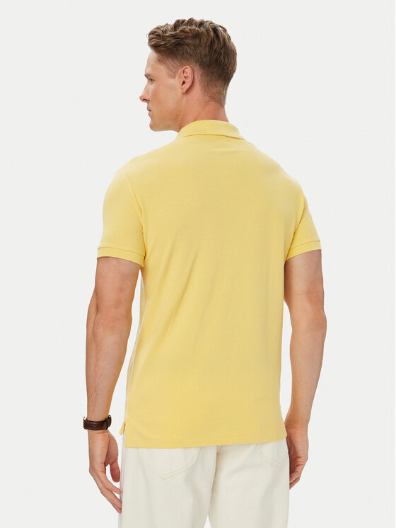 Polo Ralph Lauren Polo Ralph Lauren Pólóing Core Replen 710782592 Sárga Custom Slim Fit