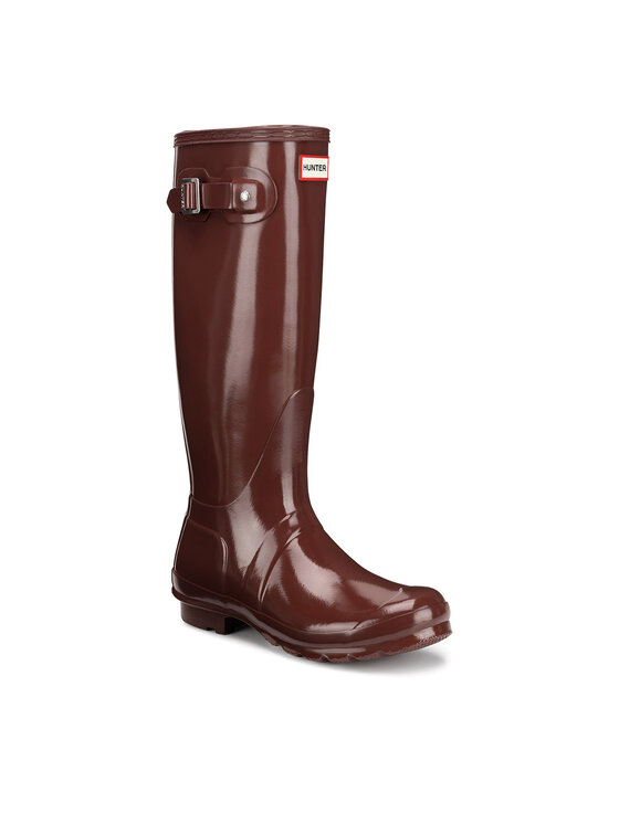 Hunter Kalosze Hunter WFT1000RGL Bordowy