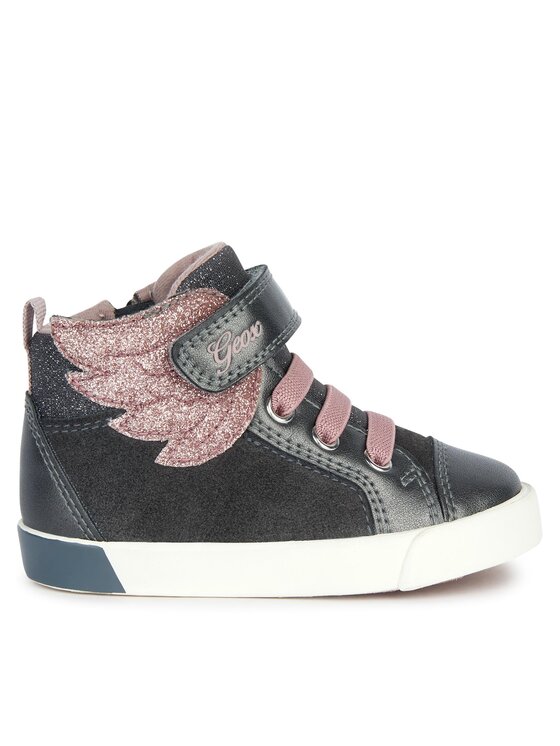 Geox Tenisice Geox B Kilwi Girl B36D5A 022NF C9F8W M Siva