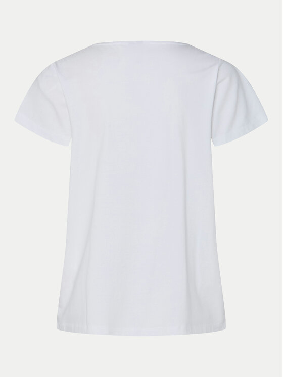 Pieces Pieces Футболка Silly 17156926 Білий Regular Fit