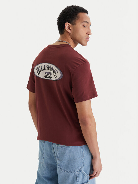 Billabong Billabong Camiseta Orbit Arch EBYZT00522 Guinda/burdeos Regular Fit