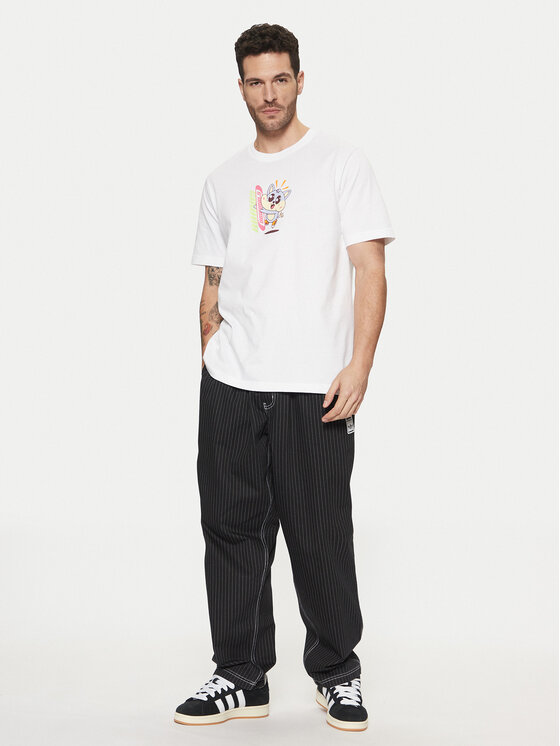 adidas adidas Футболка Kawaii JD0661 Білий Regular Fit