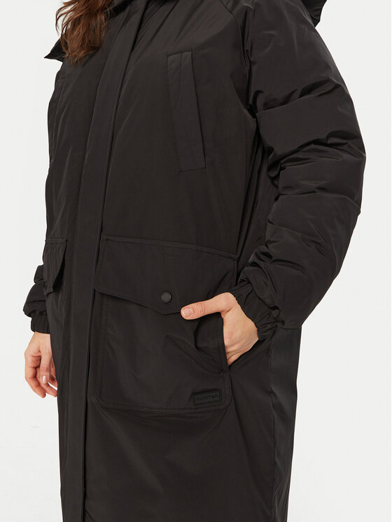 Hunter Hunter Prehodni plašč HARW0014242 Črna Regular Fit