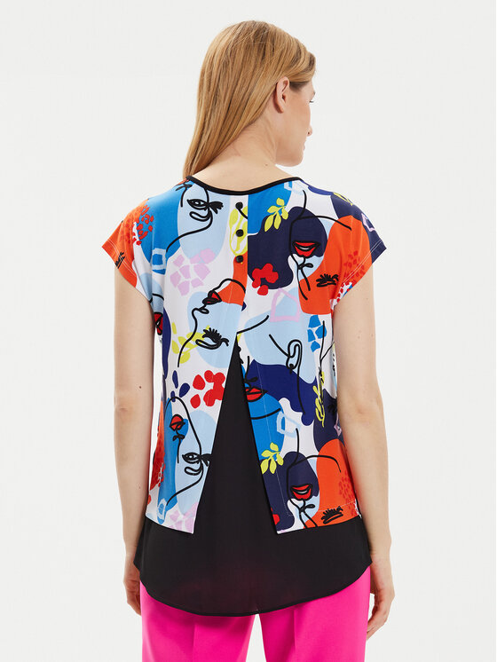 Joseph Ribkoff Joseph Ribkoff Футболка 241308 Кольоровий Regular Fit