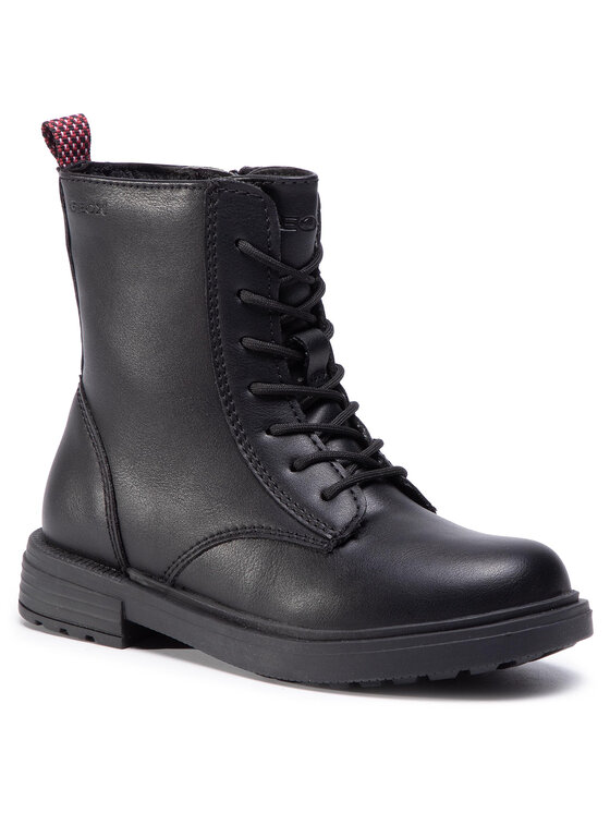 Geox Čižmy Geox J Eclair G. D J049QD 000BC C9999 S Čierna