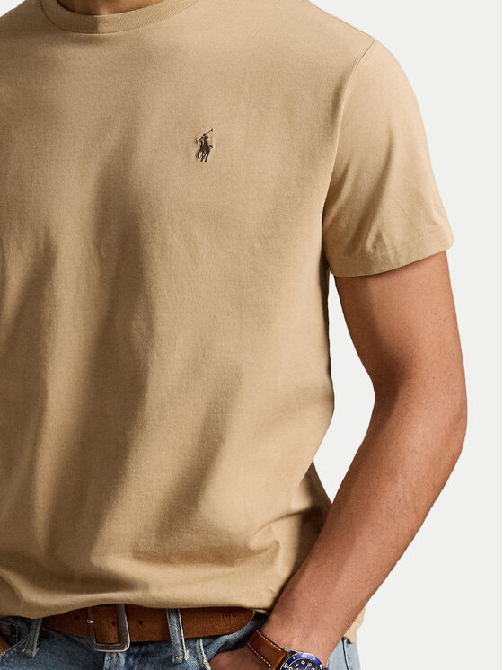 Polo Ralph Lauren Polo Ralph Lauren Camiseta 710671438527 Marrón claro Regular Fit
