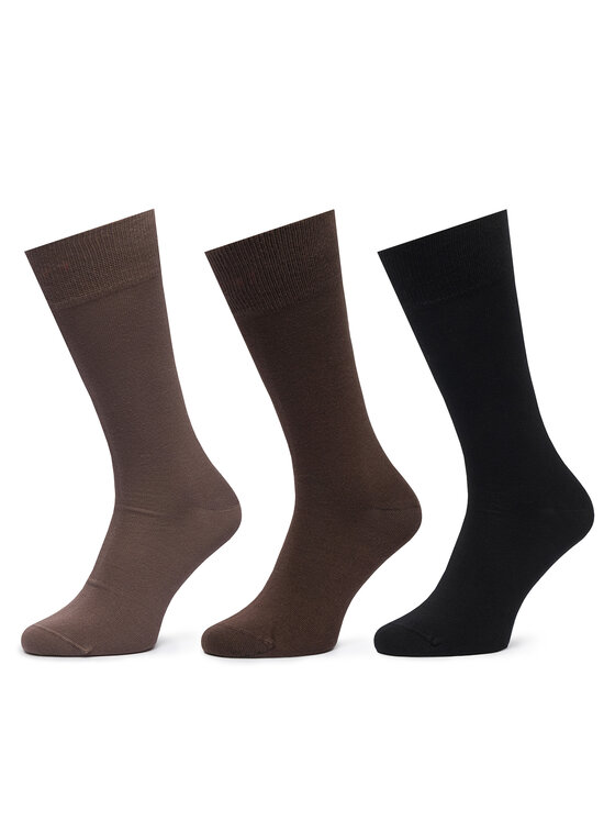 HUGO Дълги чорапи HUGO 50493253 Кафяв