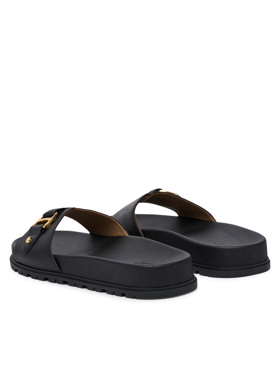 LAUREN RALPH LAUREN Klapki LAUREN RALPH LAUREN 802982883002 Czarny