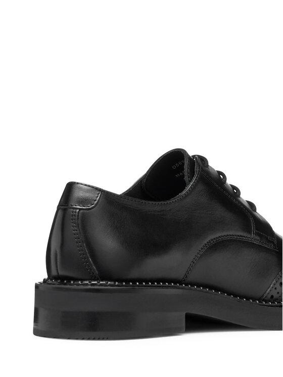 Geox Oxfordky Geox D Serilda D56WYD 00043 C9999 Čierna