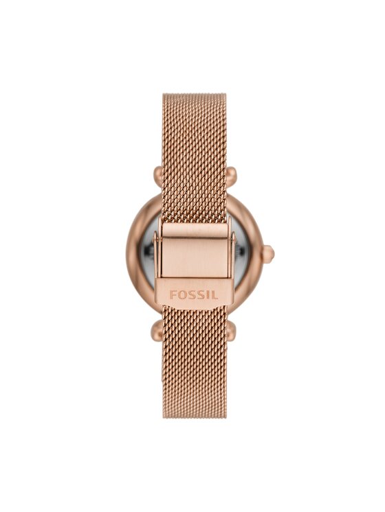 Fossil Orologio Fossil Carlie Mini ES4836 Oro