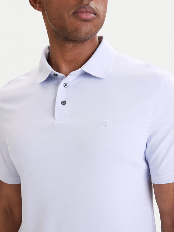 Calvin Klein Calvin Klein Polo LV04LB276G Blanco Regular Fit