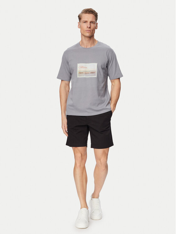 Jack & Jones Jack & Jones Camiseta Montauk Photo 12290890 Azul Regular Fit