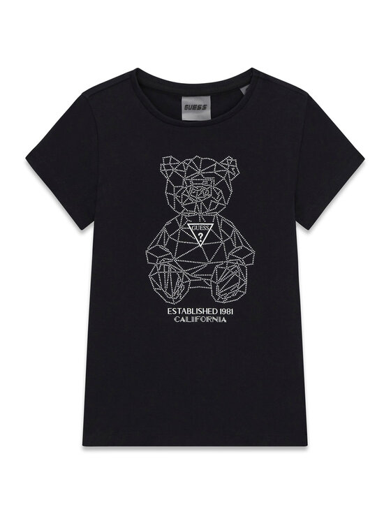 Guess Guess Camiseta J6GI41 J1314 Negro Relaxed Fit